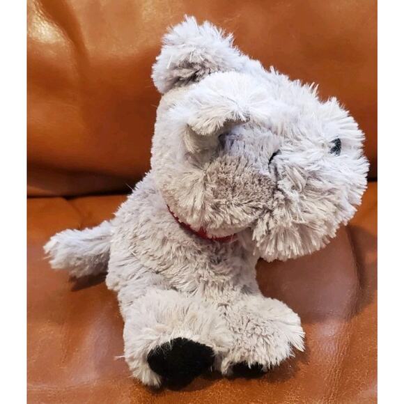 6.5 Inch Gray Terrier Schnauzer Puppy Dog 2012 State Farm Advertising Plush - Picture 4 of 9